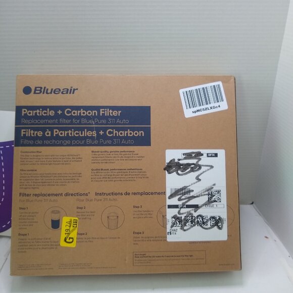 BLUEAIR Particle + Carbon Blue Pure 311 Auto Genuine Replacement Filter - Picture 1 of 5
